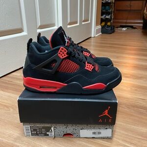 Air Jordan 4 Retro “Red Thunder” Size 11 CT8527 016